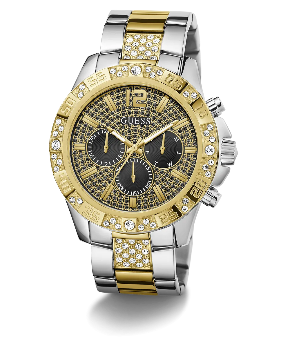 GUESS Mens 2-Tone Multi-function Watch