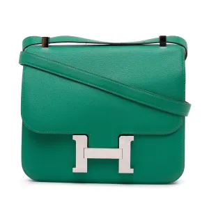 Hermès Evercolor Constance 24 Green