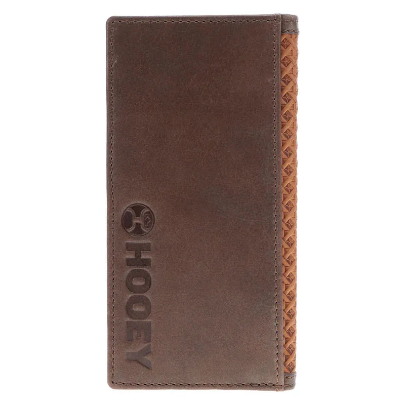 Hooey "Hands Up Basketweave" Rodeo Wallet