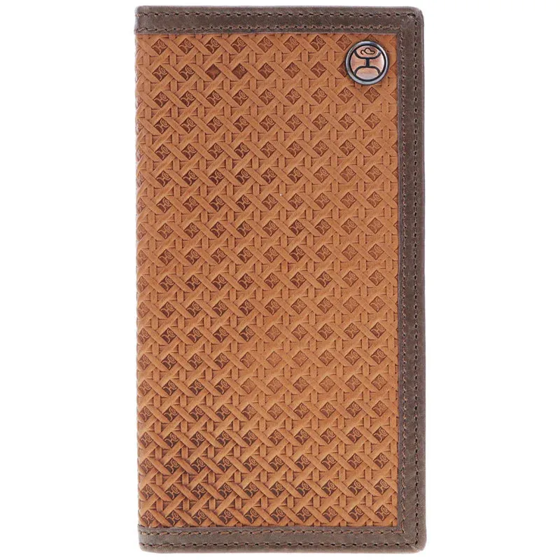 Hooey "Hands Up Basketweave" Rodeo Wallet