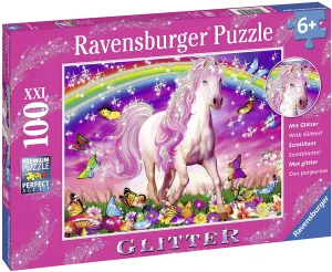 Horse Dream 100 Piece Glitter Puzzle