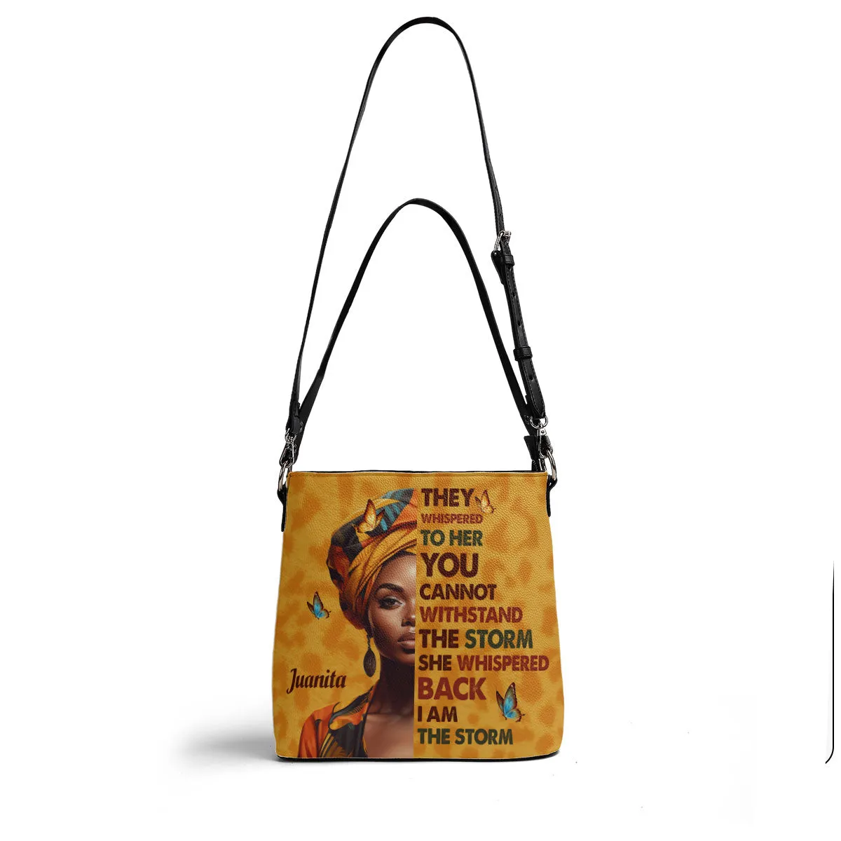 I Am The Storm - Personalized Bucket Bag SBBD18LN1344M