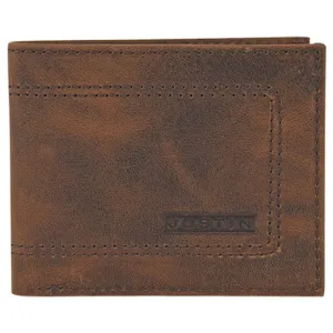 Justin Bi-Fold Leather Wallet