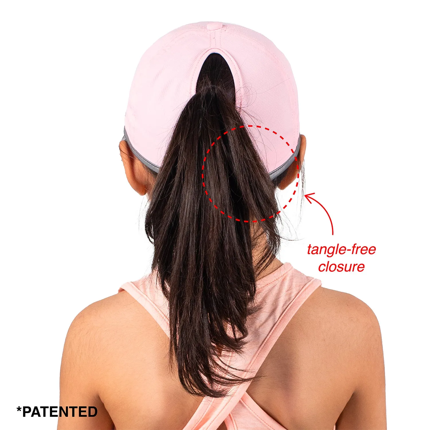 Kids Performance Ponytail Cap