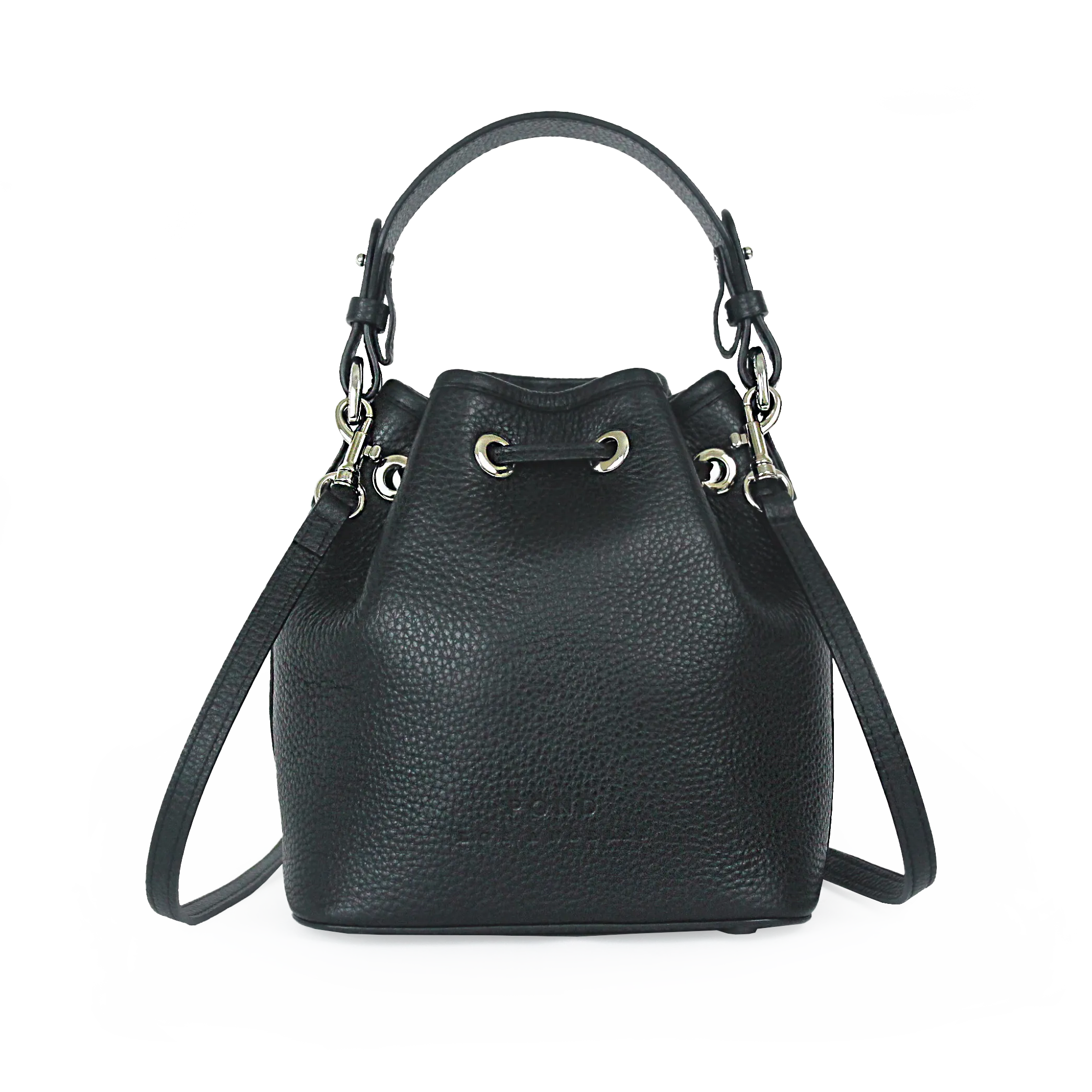 Le Poche Bucket Bag - Black