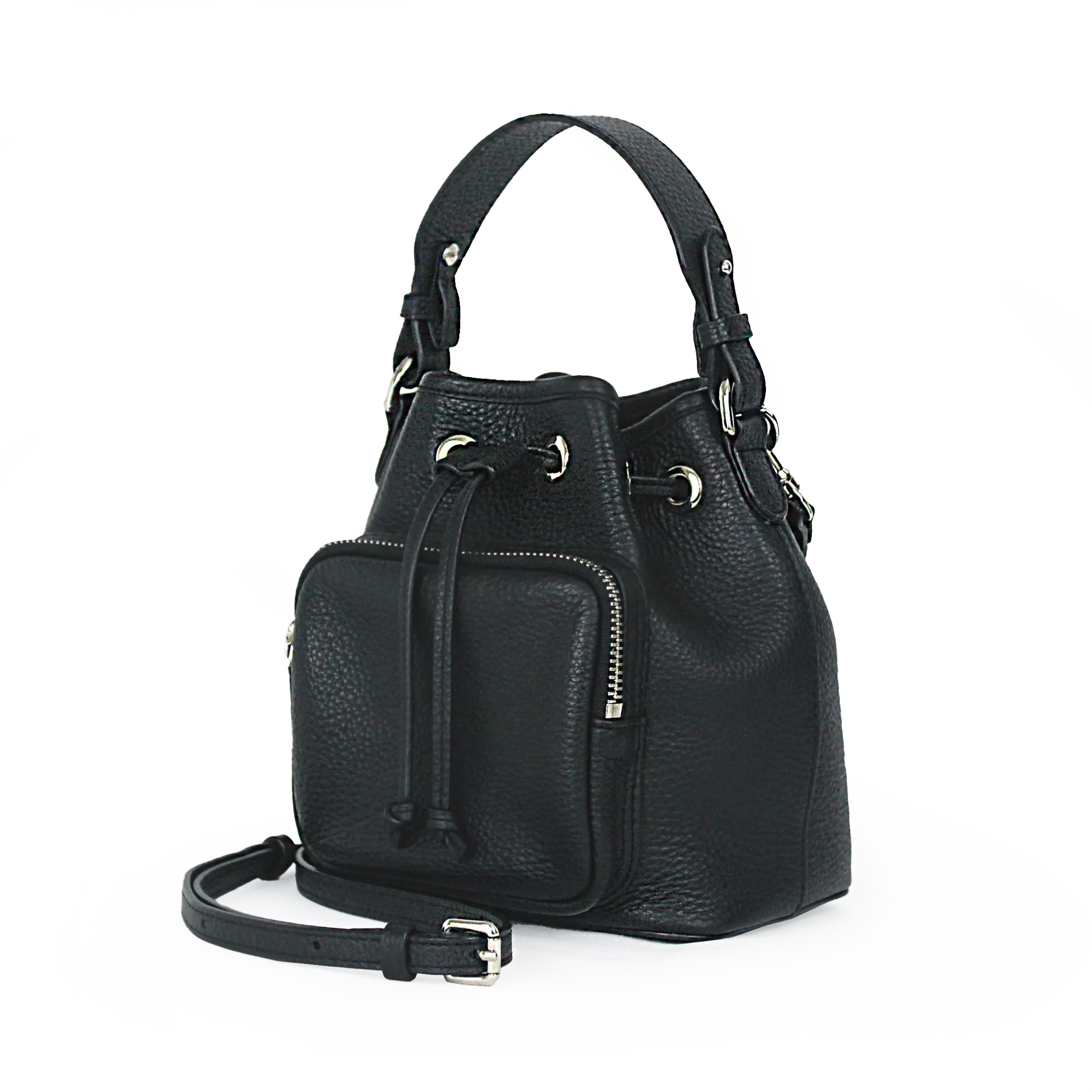 Le Poche Bucket Bag - Black