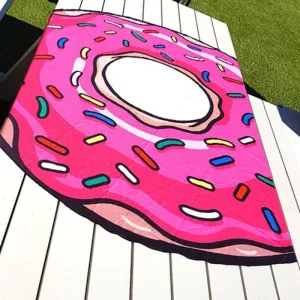 Lightweight Beach Mat - Donut