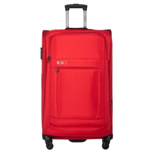 Luca Collection Red luggage (20/26/30") Suitcase