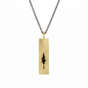 Majestic Conifer Tree Necklace