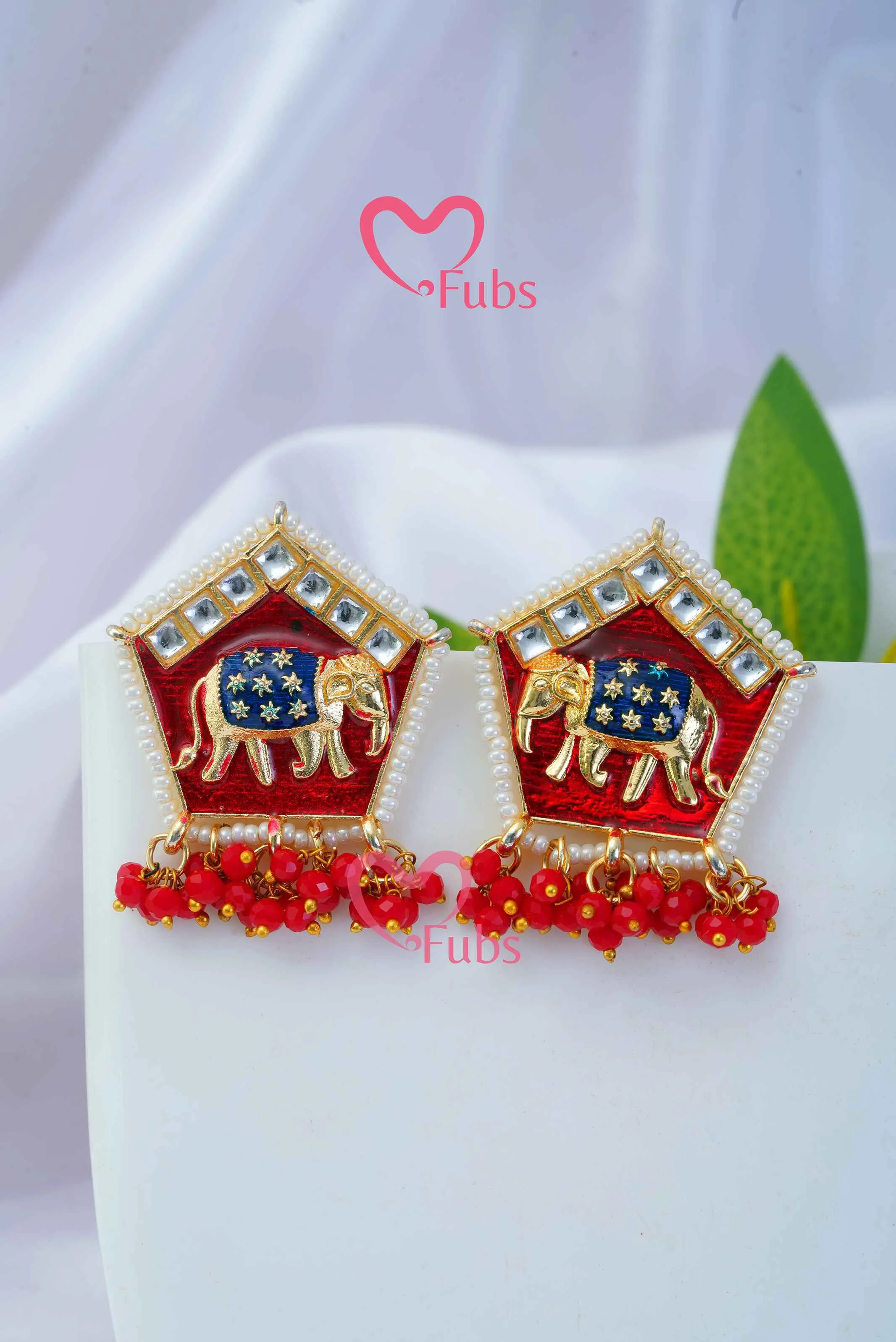 Majestic Elephant Stud Earrings