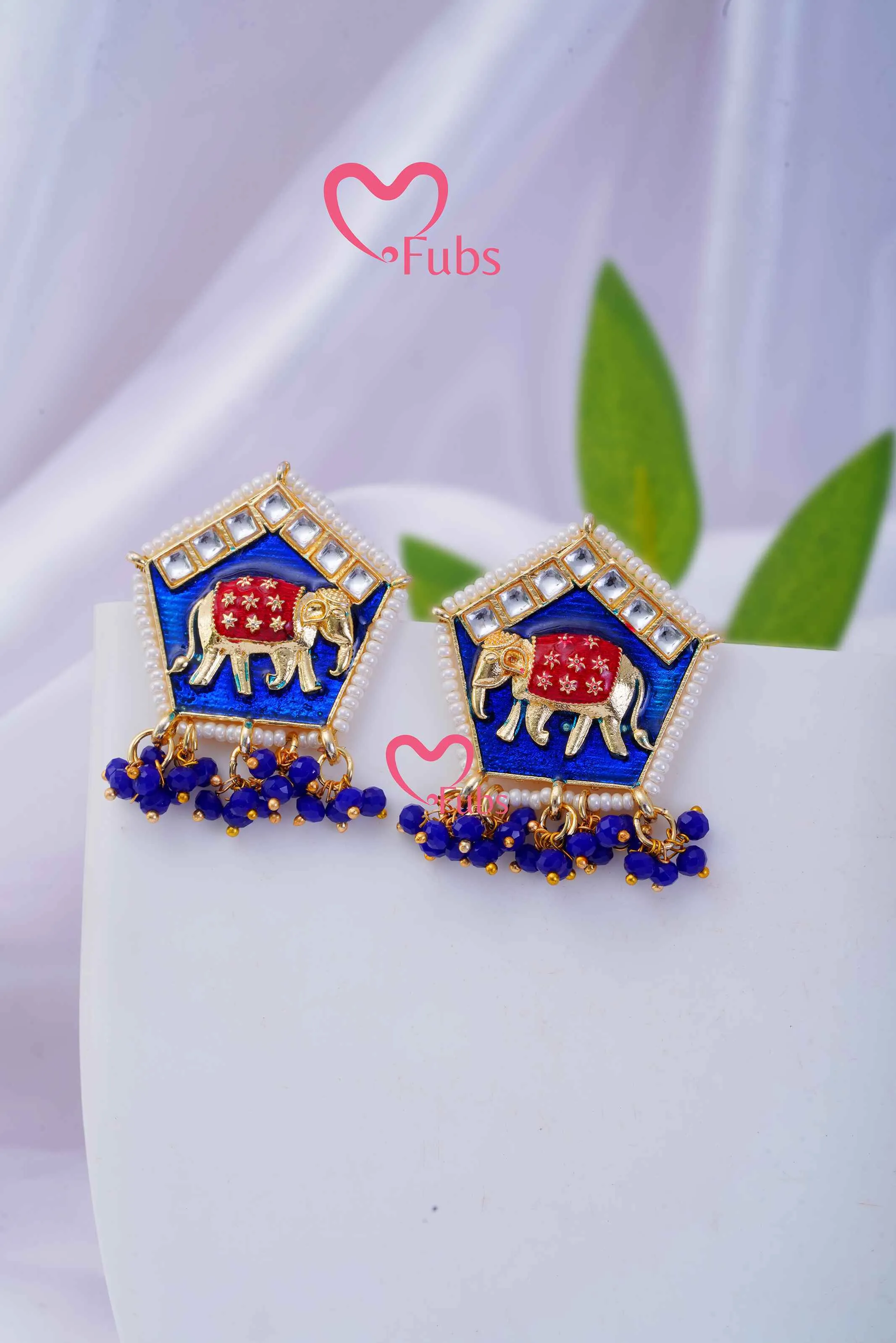 Majestic Elephant Stud Earrings