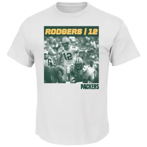 Majestic Green Bay Packers Aaron Rodgers One Defining Moment Shirt