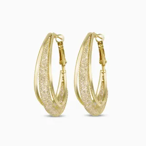 Majestic Mesh Hoop Earrings