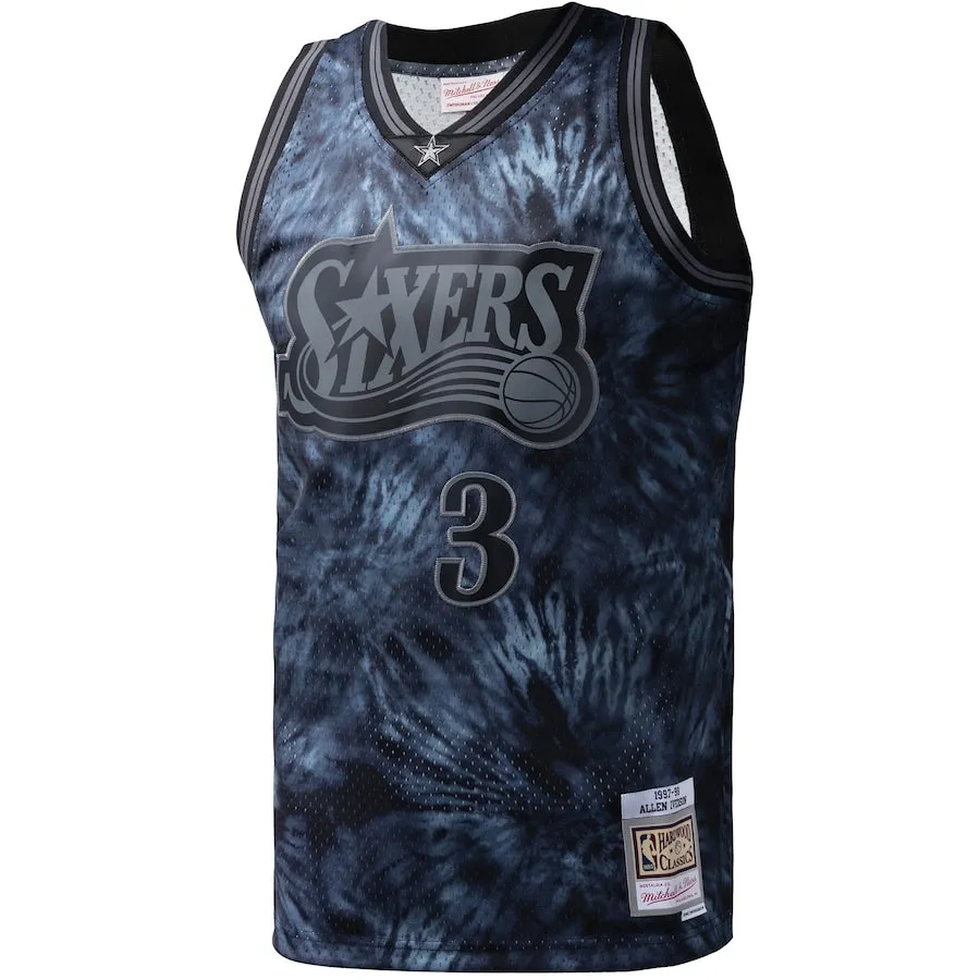 Mitchell & Ness - Philadelphia 76ers Allen Iverson Tye Dye Swingman Jersey