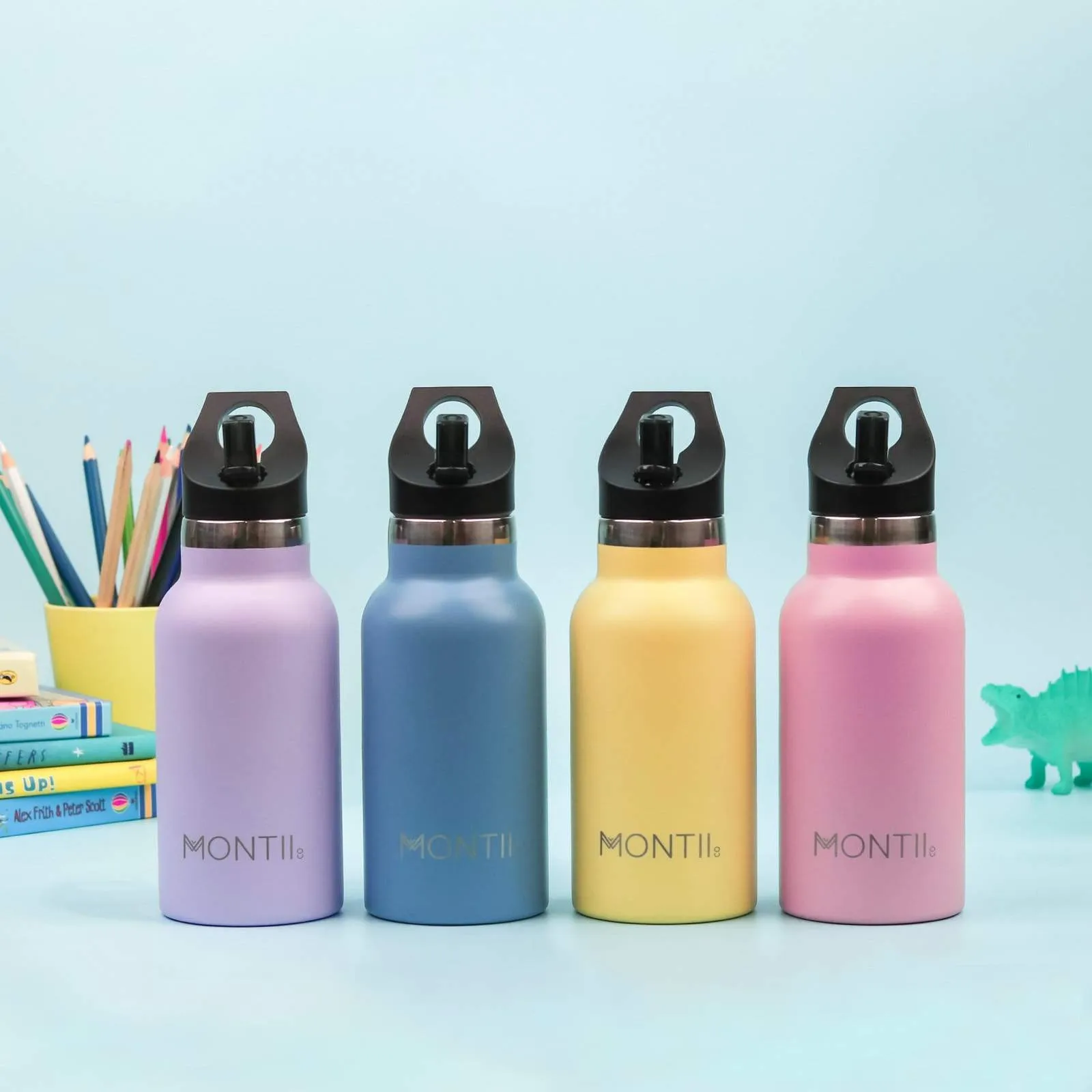 MontiiCo | Mini Drink Bottle - Dusty Pink