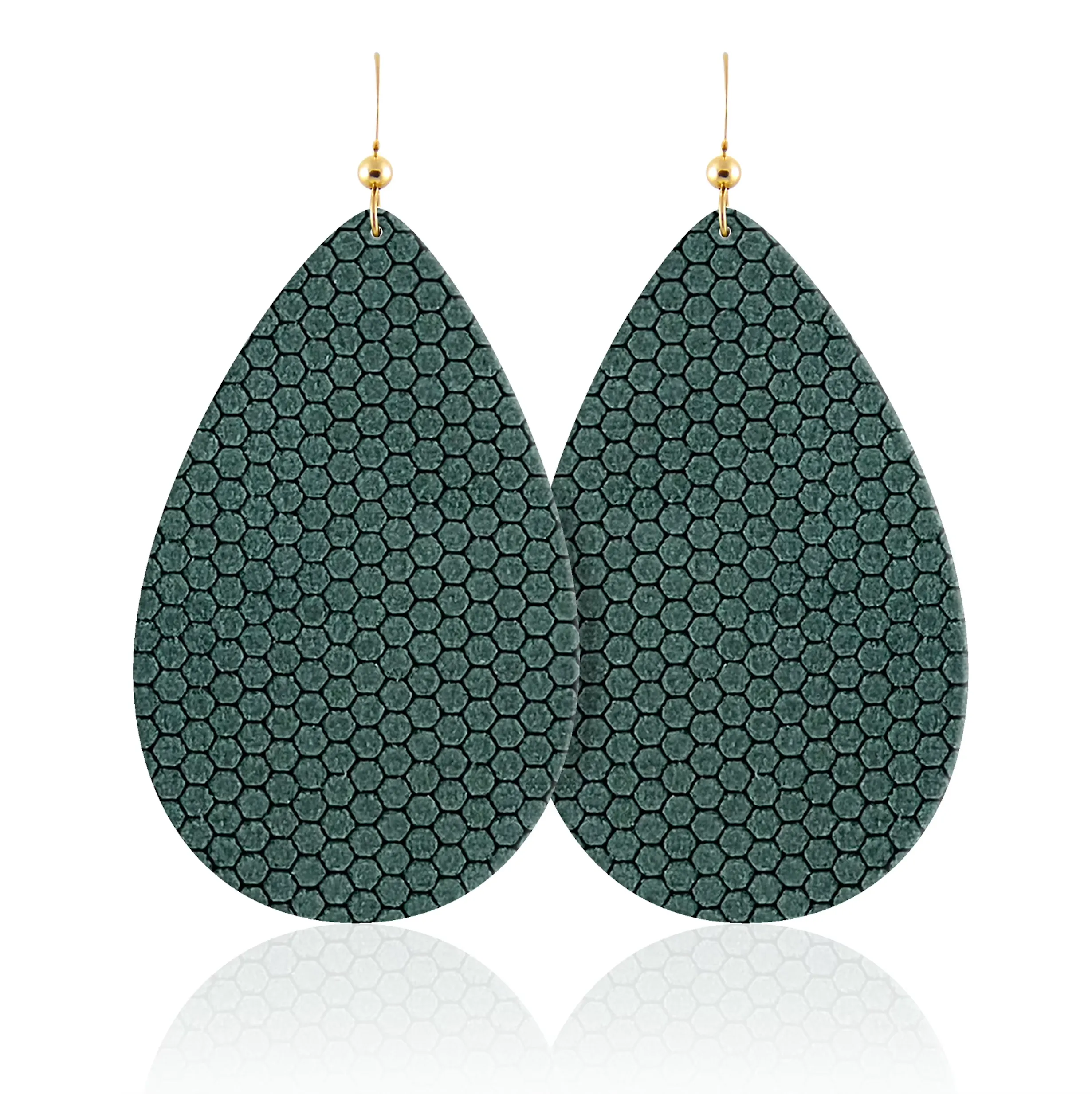 Moss Textured Teardrops