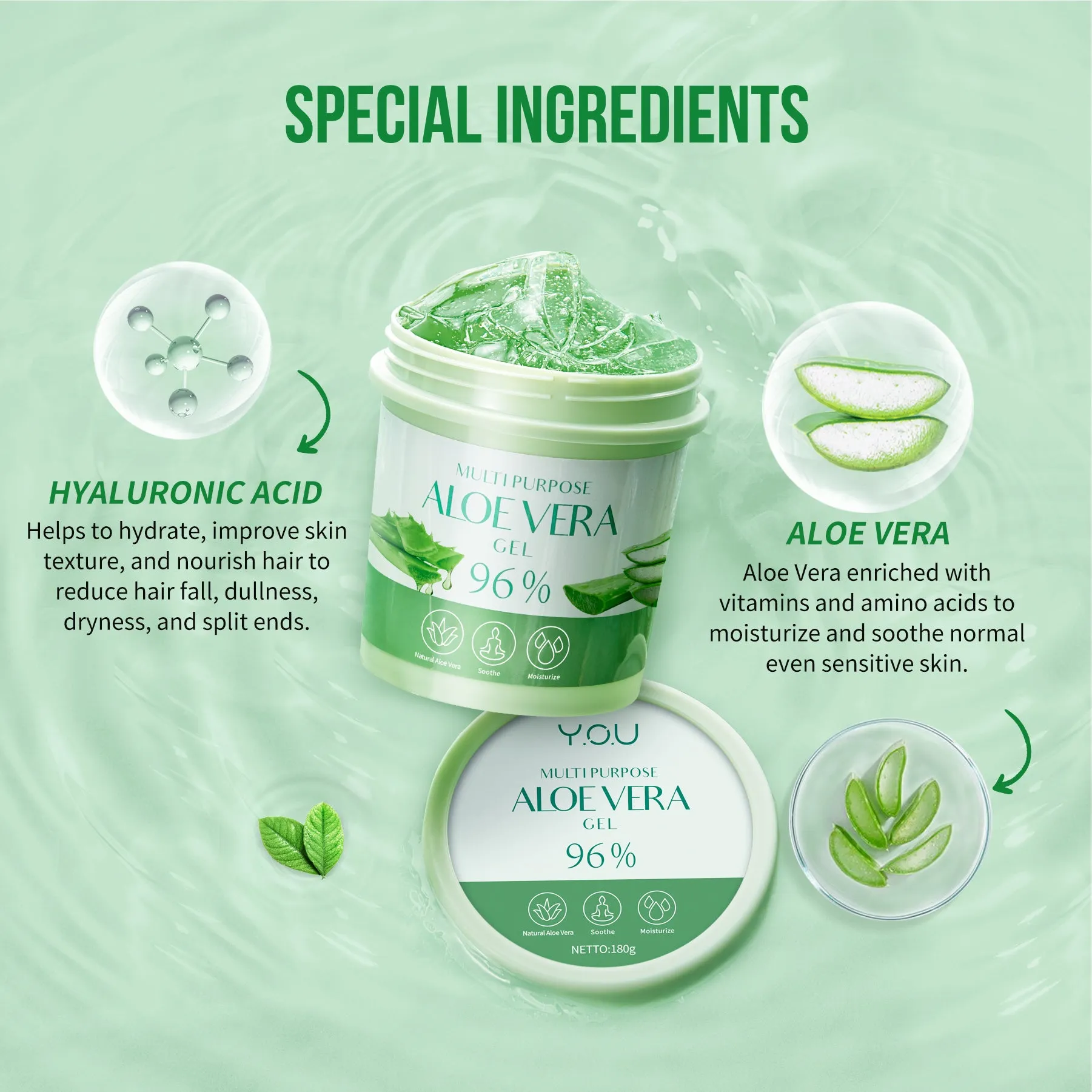 Multi-Purpose Aloe Vera Gel 180g