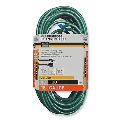 Multi Purpose Extension Cord, 40'