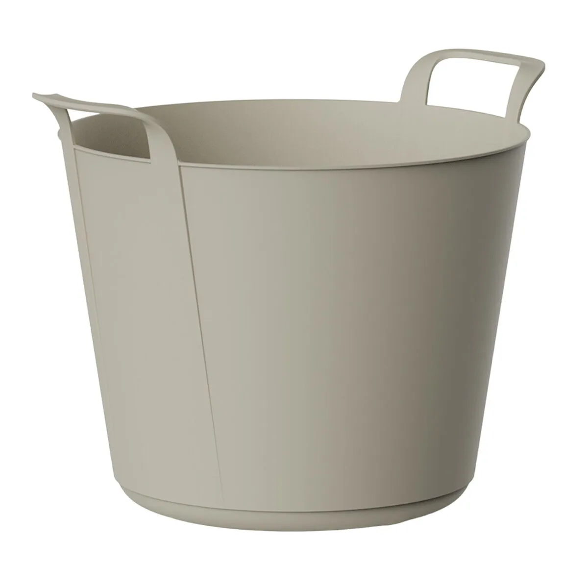 Multi-purpose Plastic Basket Plastiken 88101 Beige 42 L