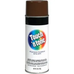 Multi-Purpose Spray Paint, Leather Brown, 10-oz.