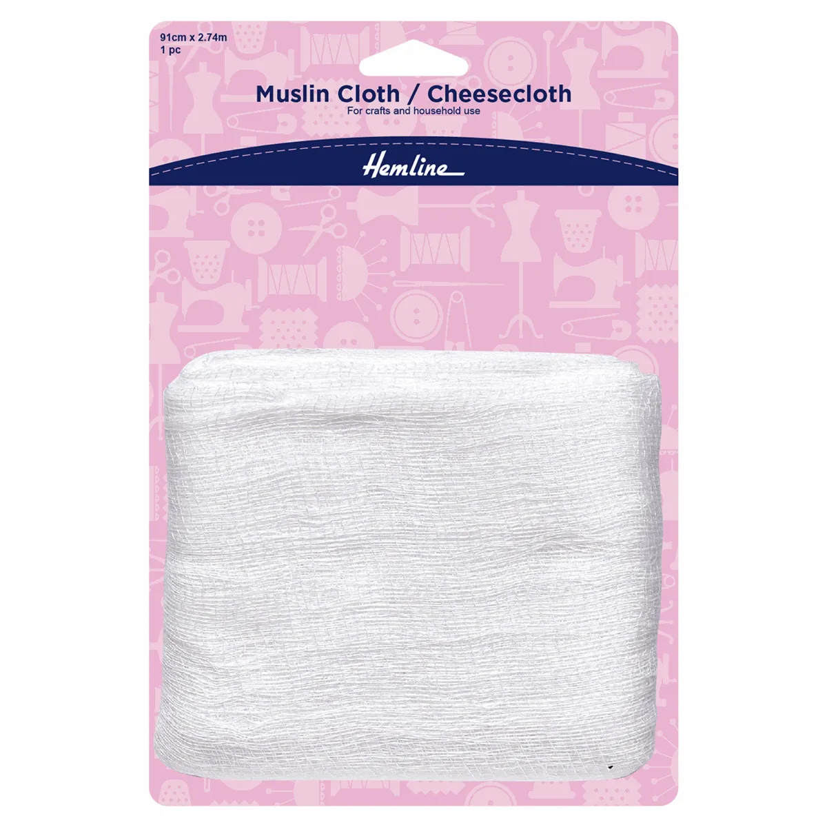 Muslin/ Cheesecloth - 91cm x 2.74m 1 piece