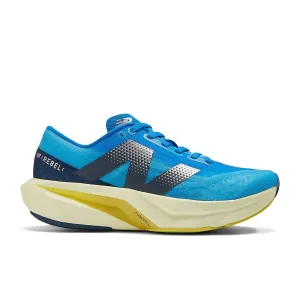 New Balance FuelCell Rebel v4 (Womens) - Spice Blue/Limelight/Blue Oasis