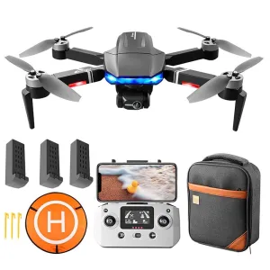 New Drone S7S 3-Axis Gimbal 4K Camera Aerial Pography Brushless Motor Foldable Quadcopter Toys