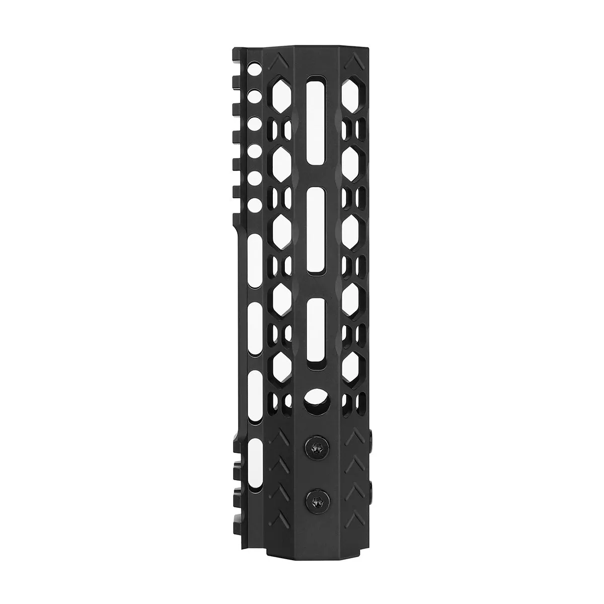 ohhunt AR-15 7" Free Float M-lok Handguard Ultra Light Hex with Steel Barrel Nut