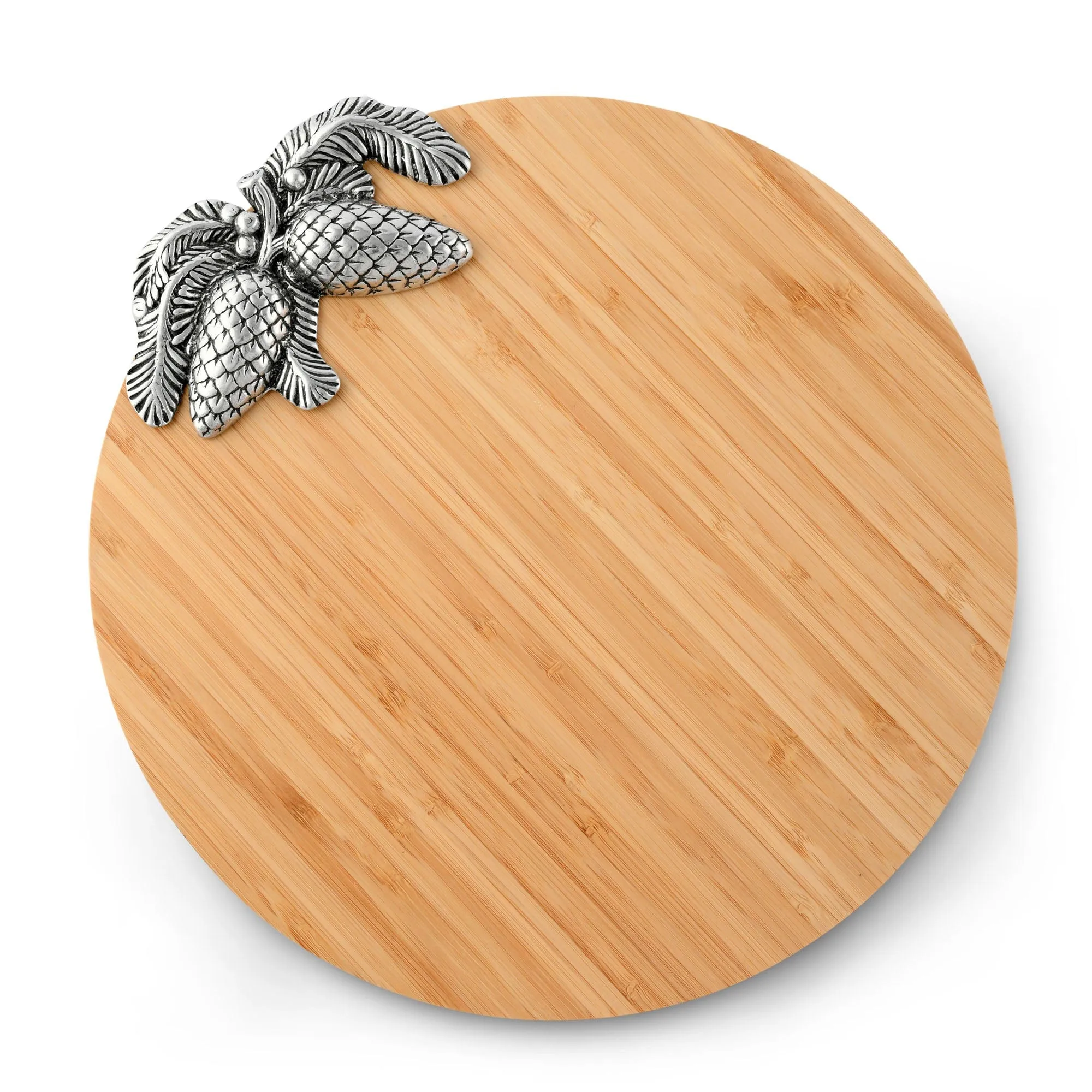 Pine Cone Forest Wood Cheese Board