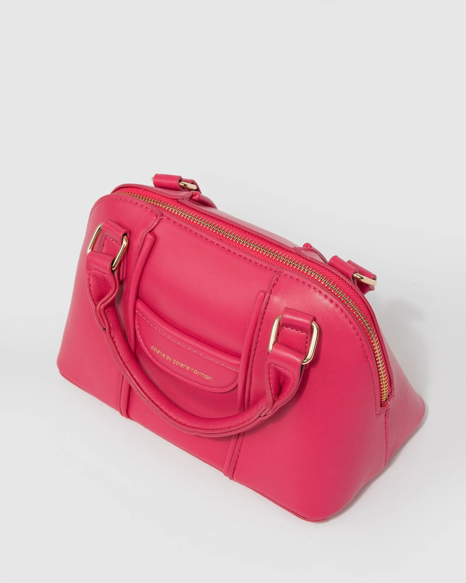 Pink Kelly Bowler Bag