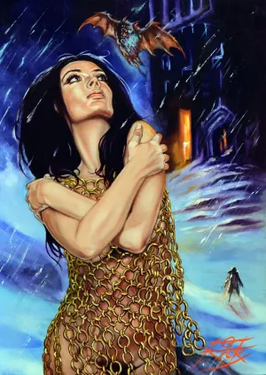 Rick Melton - Barbara Steele - Scream Queens - Art Print