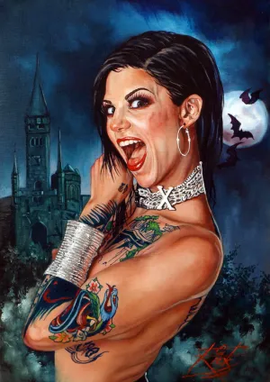 Rick Melton - Bonnie Rotten - Scream Queens - Art Print