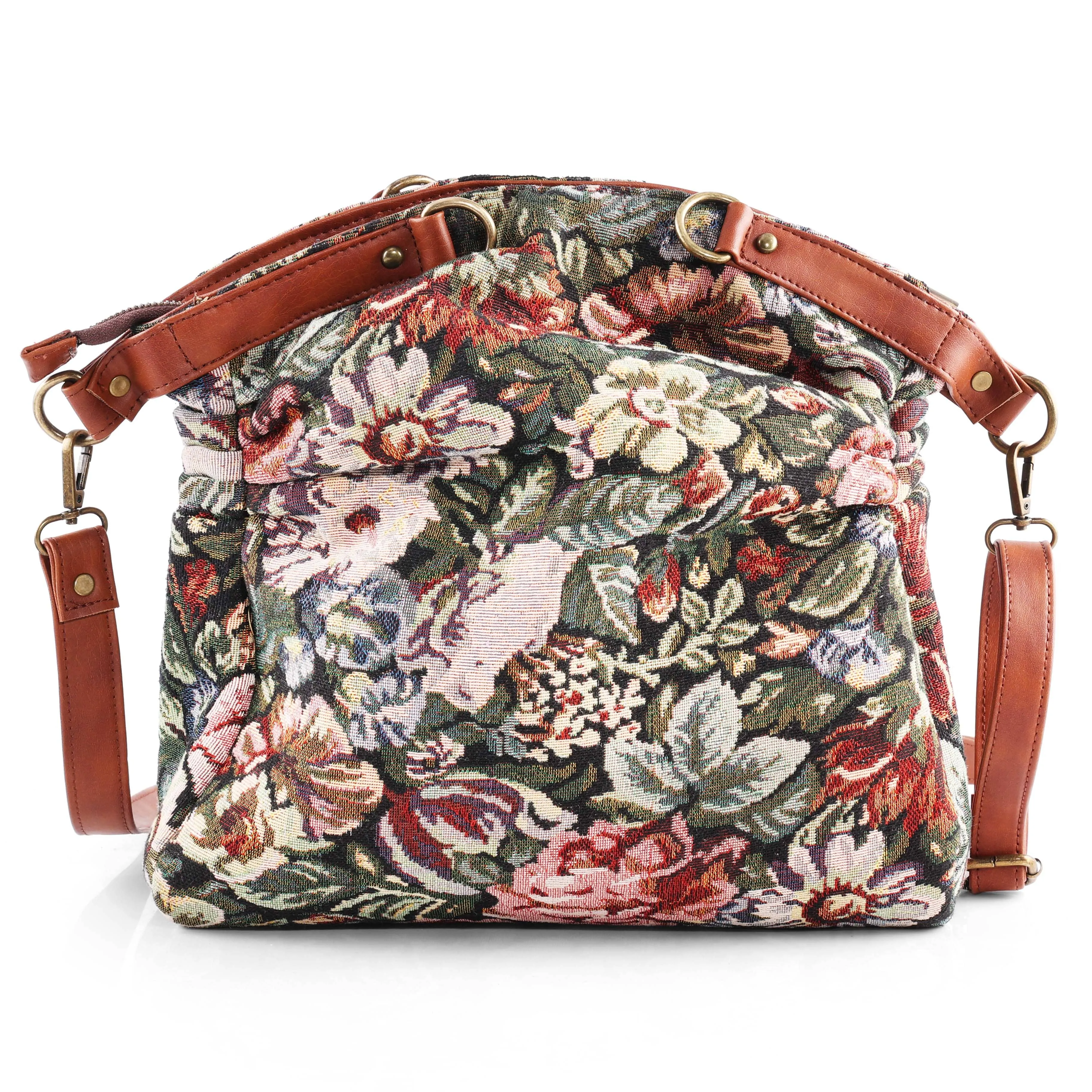 Rudhira Floral Smart Tote bag