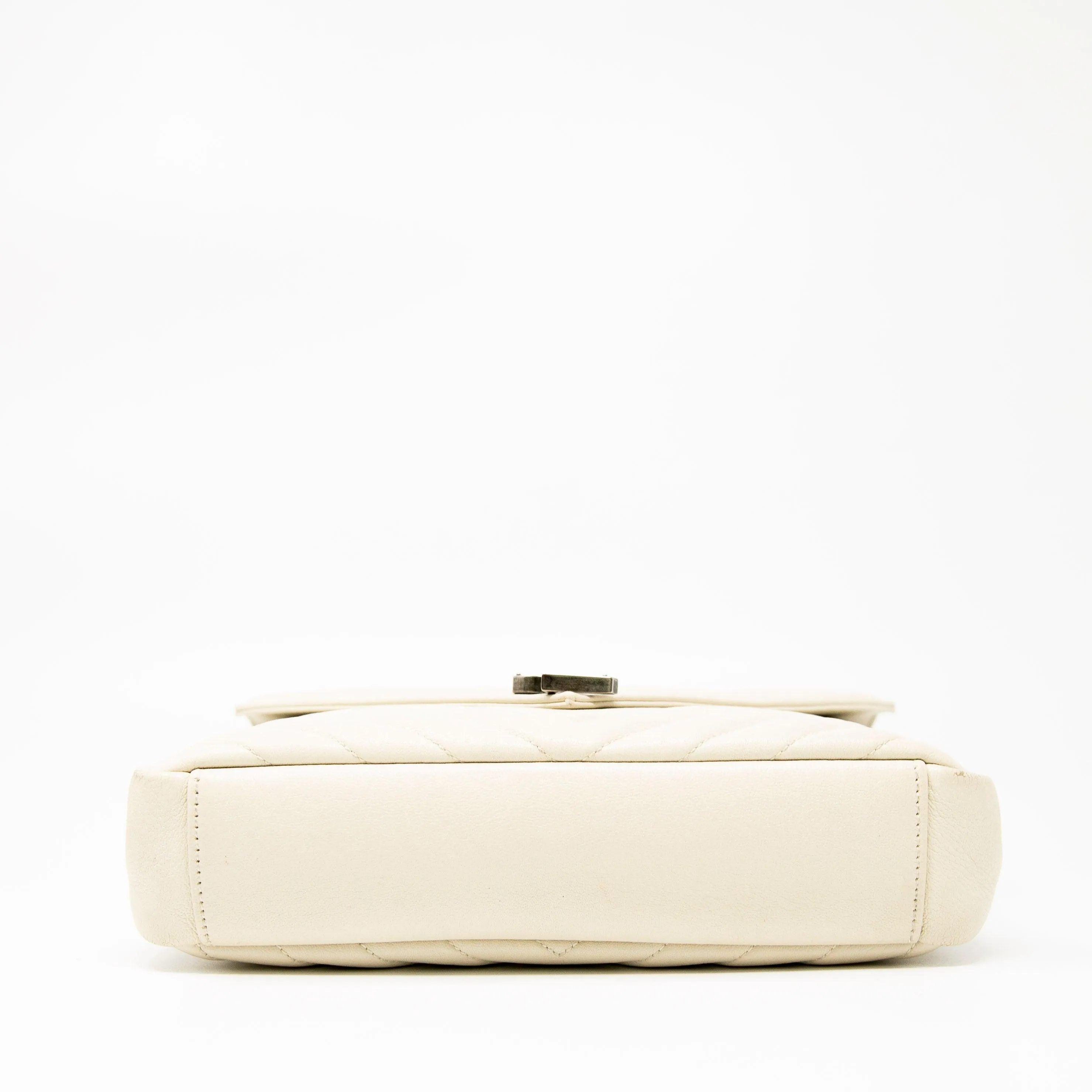 Saint Laurent White Medium College Bag