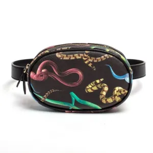 Seletti Toiletpaper Waist Bag Snakes