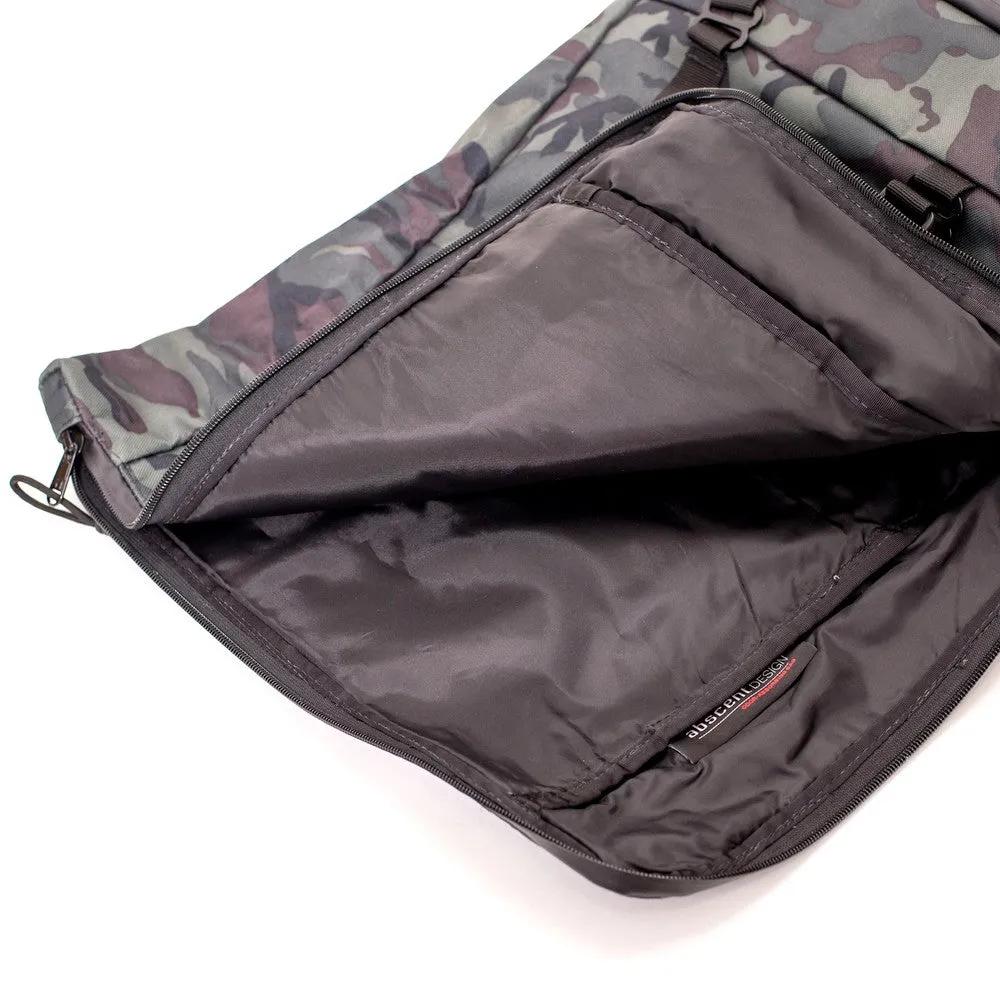 SMELL PROOF BACKPACK "THE SCOUT" - BLACK FOREST CAMO