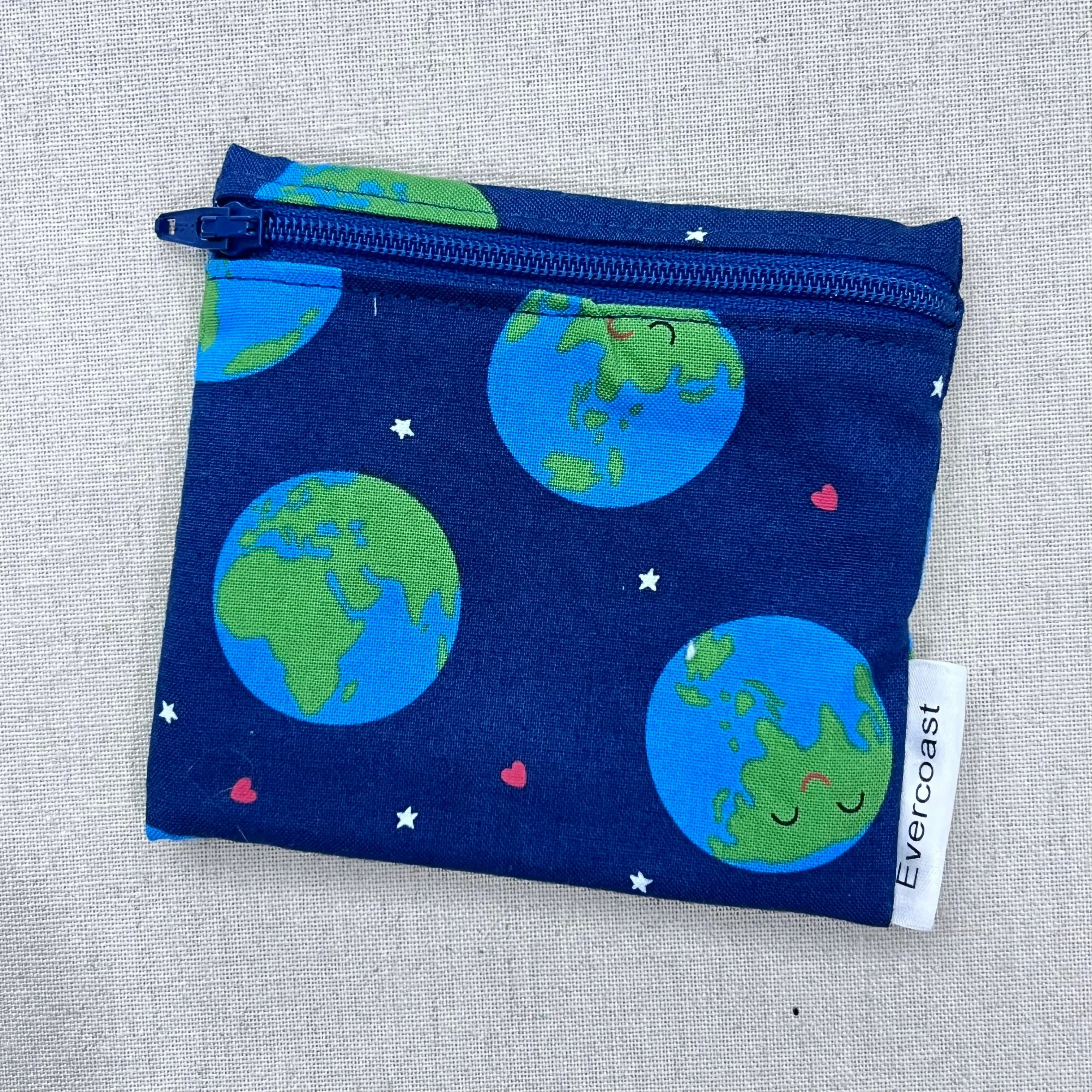 Smiling Earth Reusable Mini Snack Bag