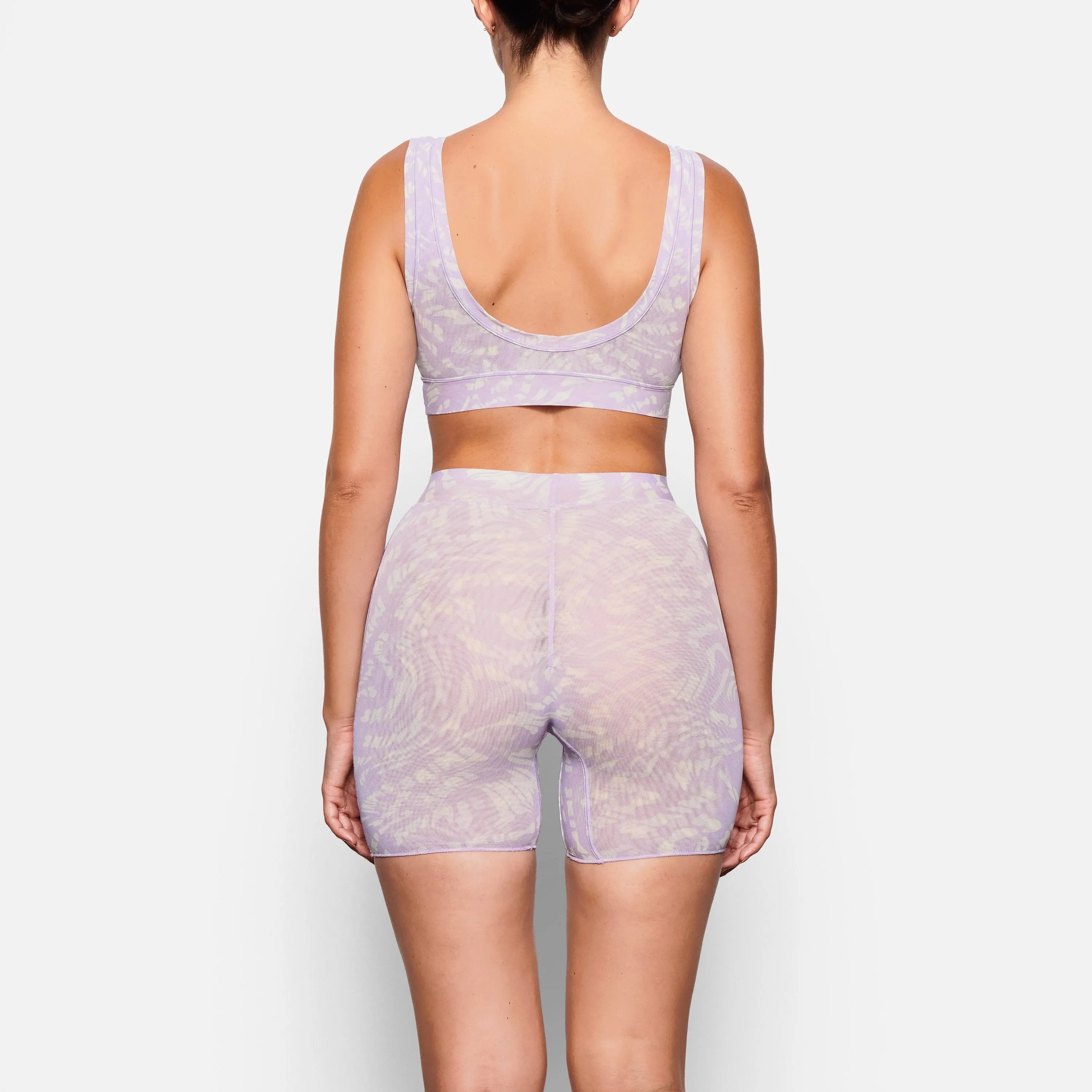 SUMMER MESH SHORT | LILAC SWIRL