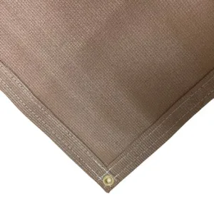 Tan 86% Super Shade Mesh Tarp 20' x 20'