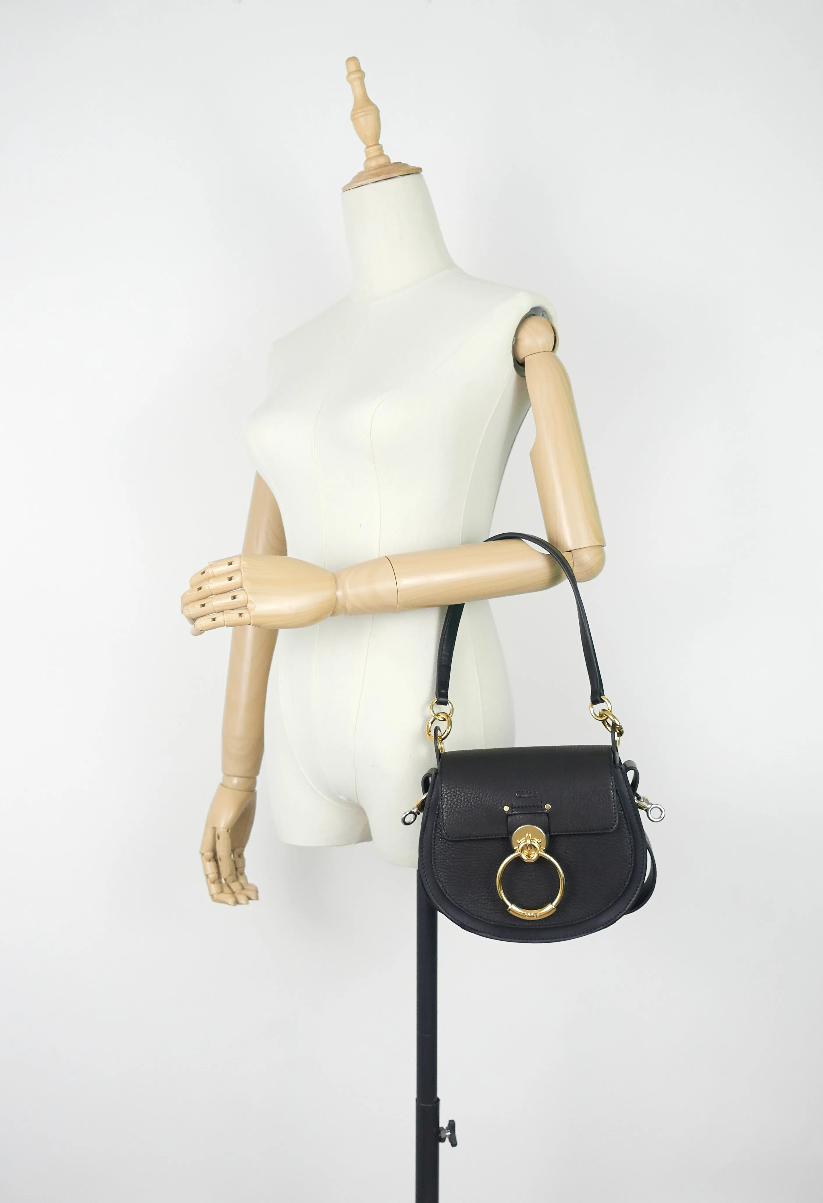 Tess Small Calfskin Leather Crossbody Bag