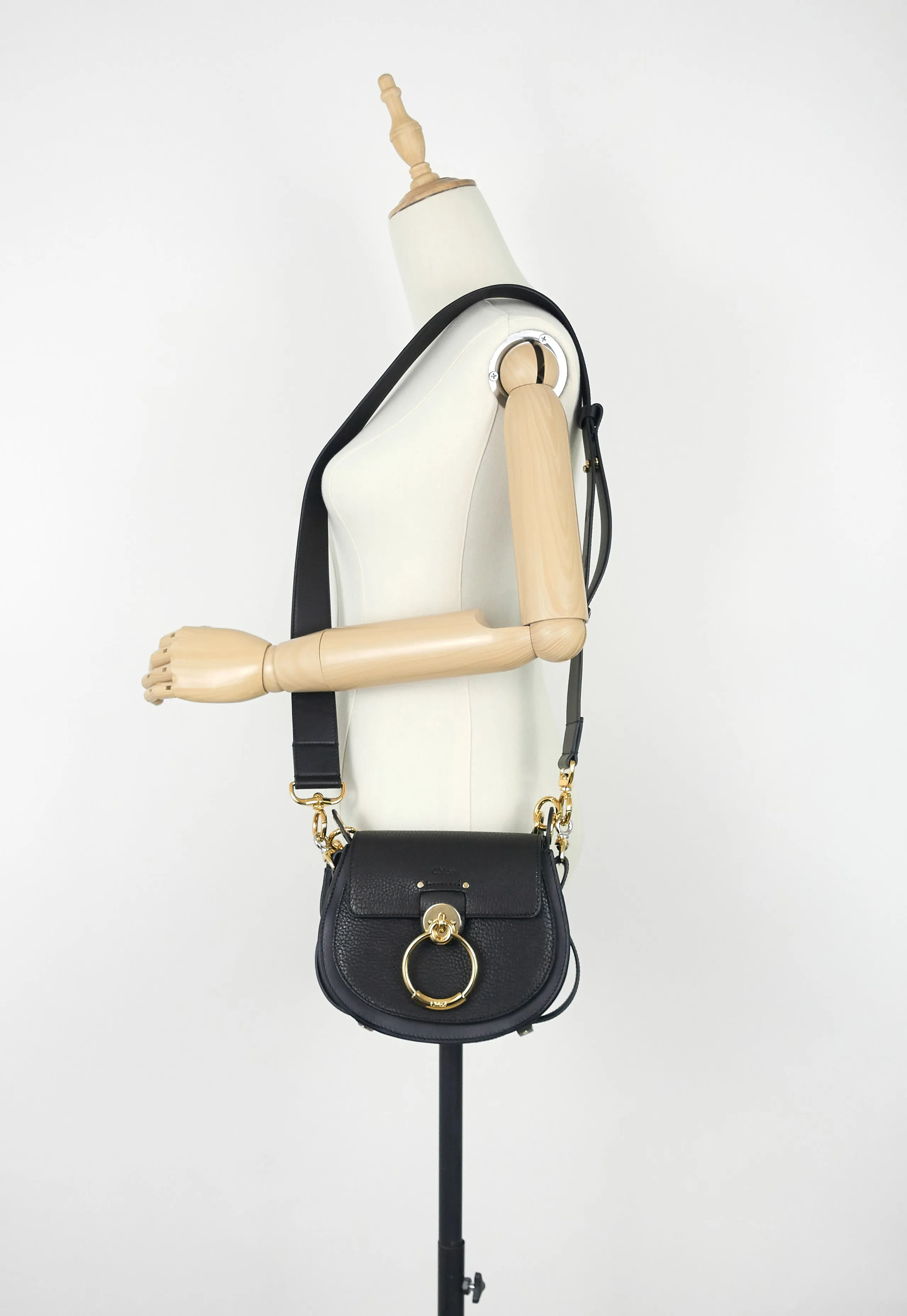 Tess Small Calfskin Leather Crossbody Bag