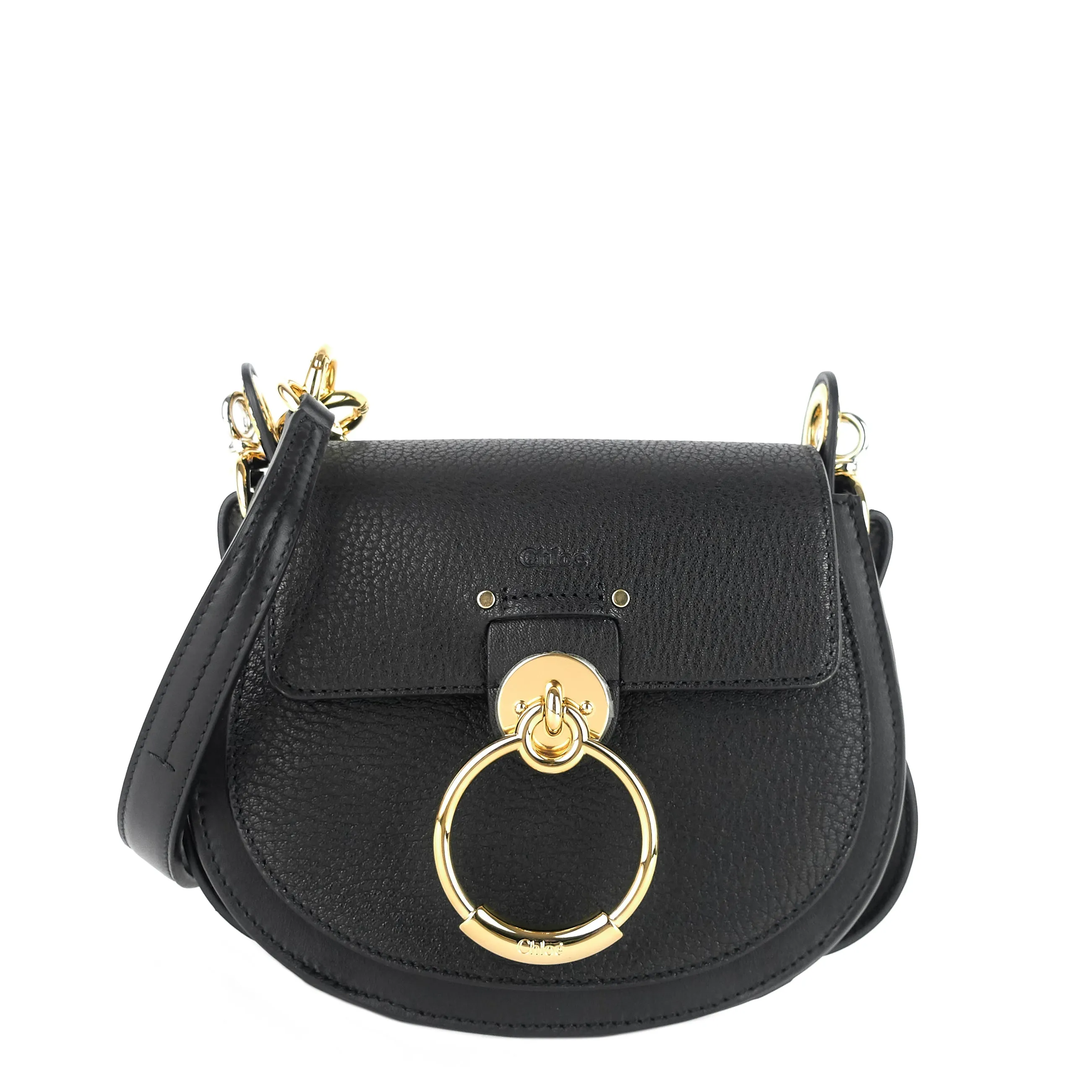 Tess Small Calfskin Leather Crossbody Bag