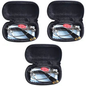 The Cambridge Folding Reading Glasses (3 Pair Value-Pack)