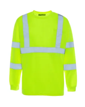 UHV403 HiVis Long Sleeve Tek Tee