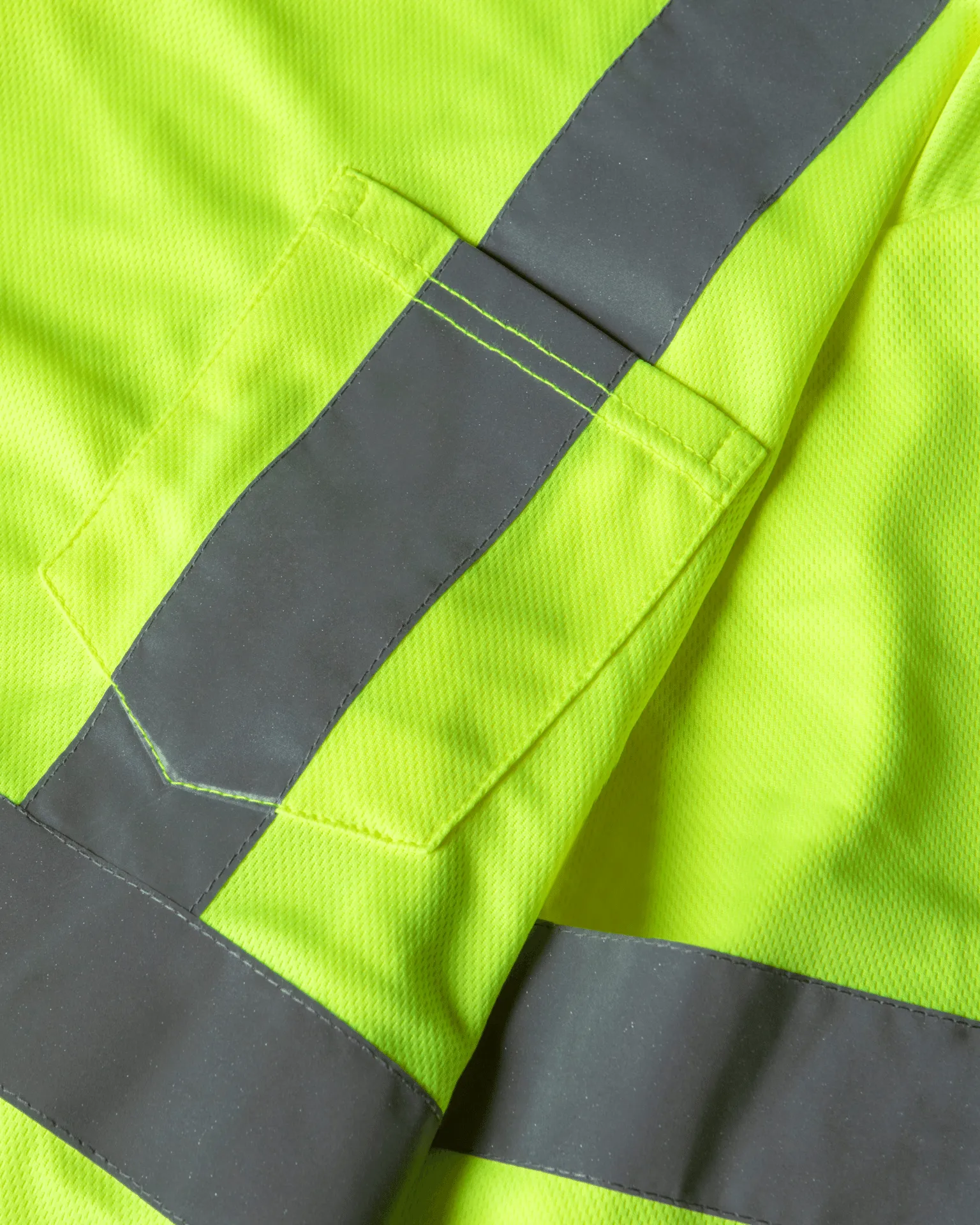 UHV403 HiVis Long Sleeve Tek Tee