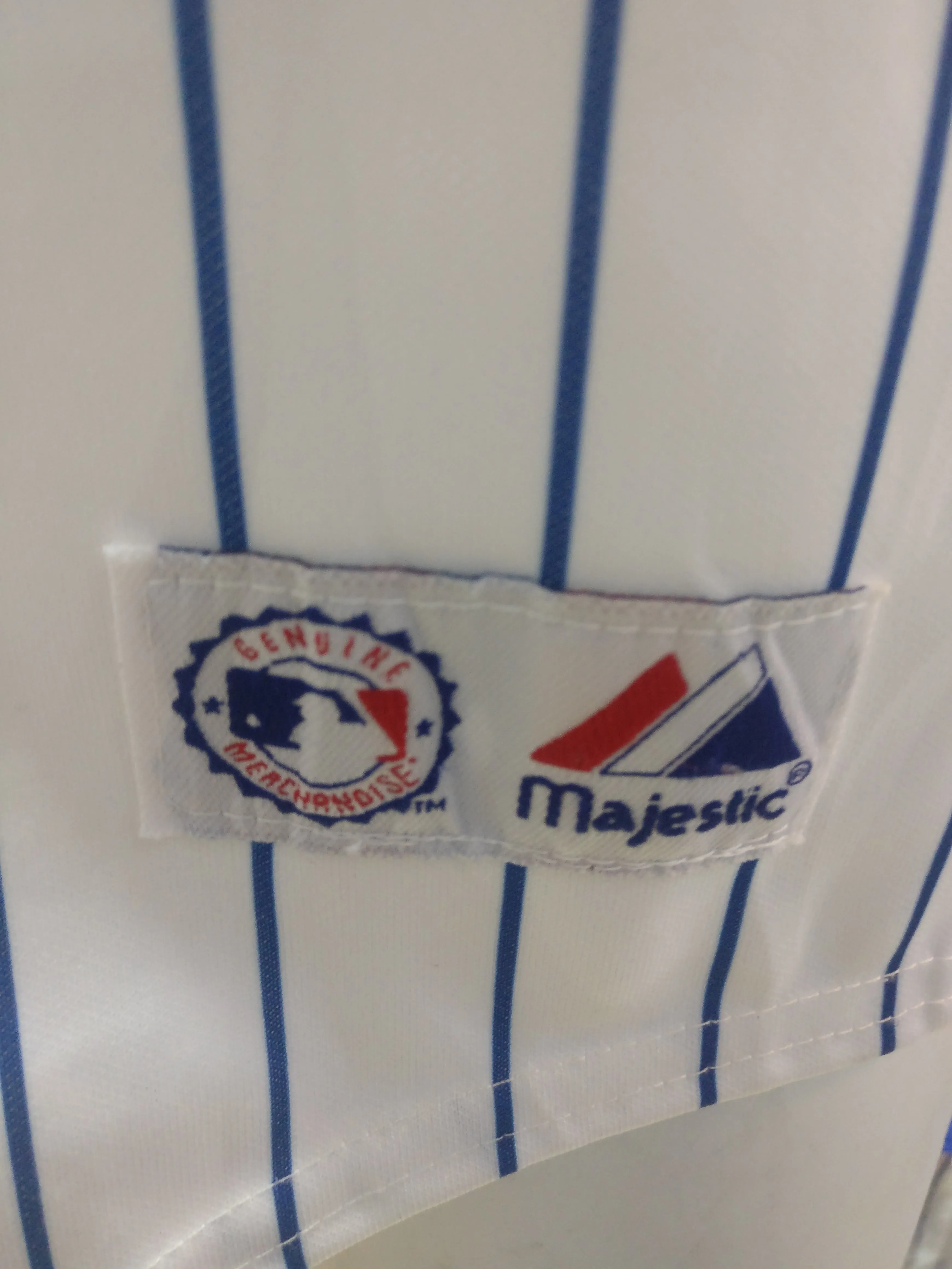 Vintage MILWAUKEE BREWERS MLB Majestic Jersey YL