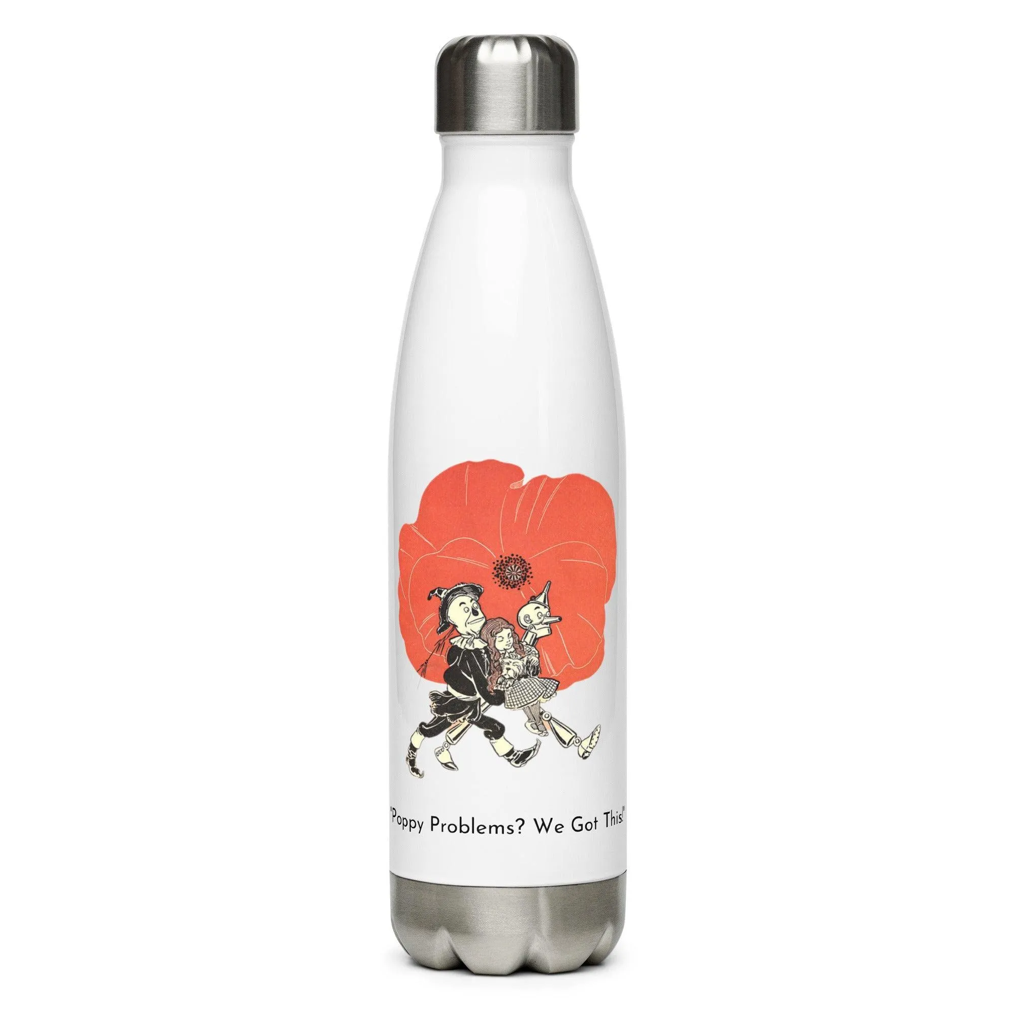 Wizard of Oz - Poppy - Stainless Steel Water Bottle