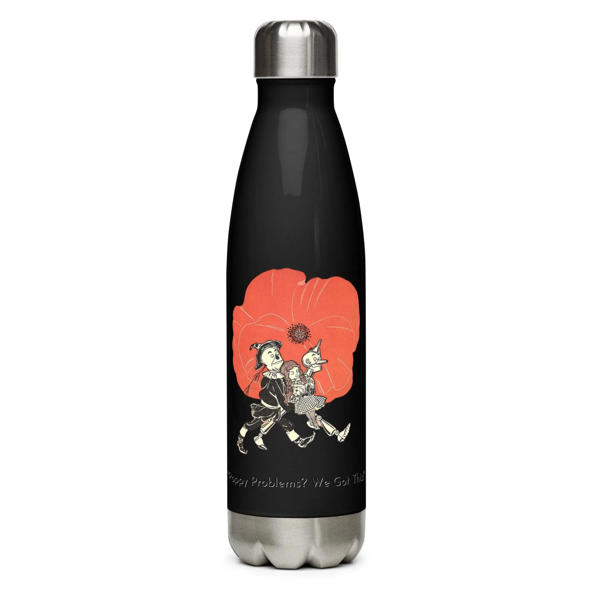 Wizard of Oz - Poppy - Stainless Steel Water Bottle