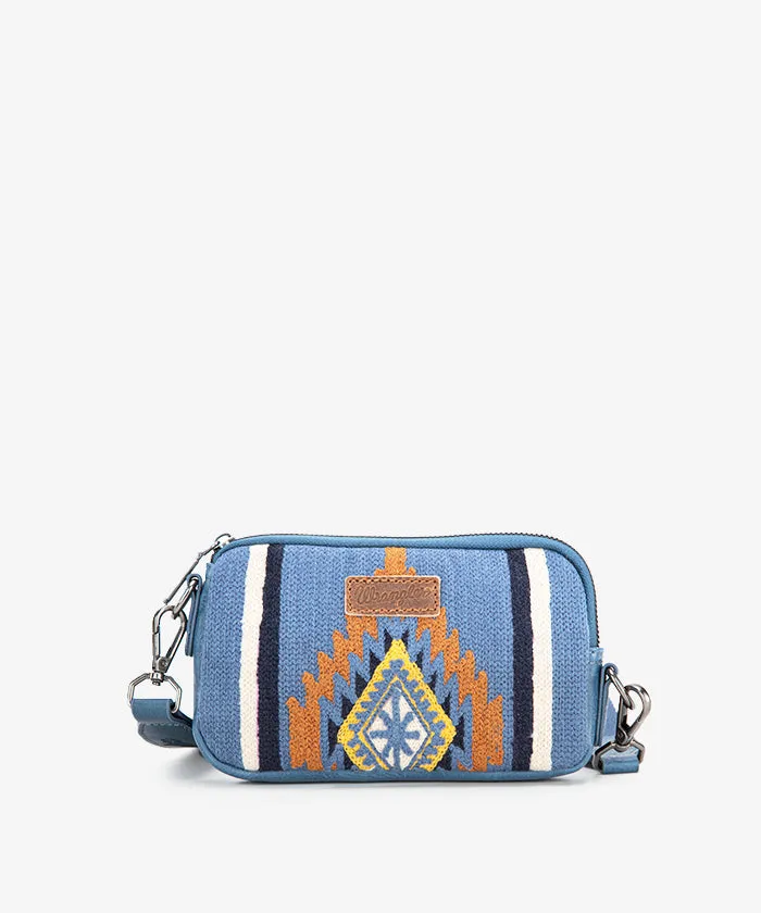 Wrangler Aztec Knitted Bucket Bag Set