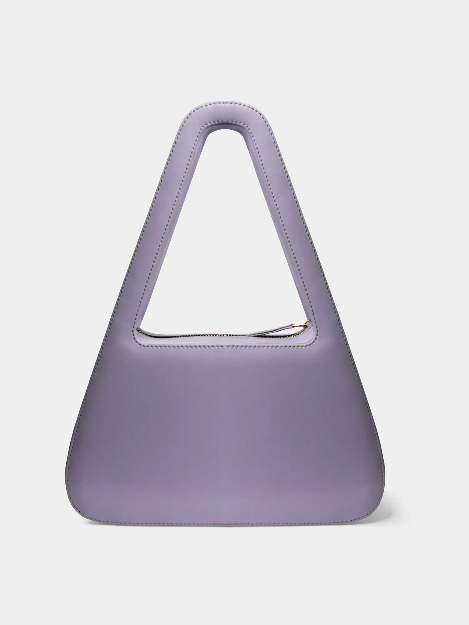 Y2K Pastel Lilac Triangle Shaped Handbag | Modern Myth